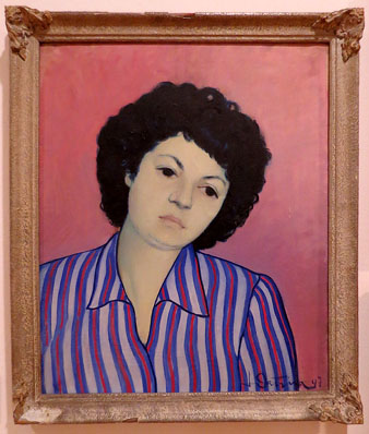 Retrat d'Esther Boix. Joaquim Datsira Prun&eacute;s. 1947