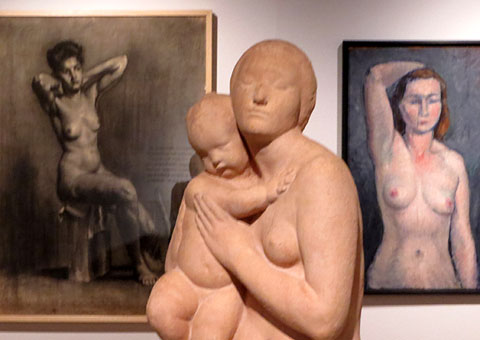 Una sala de l'exposici&oacute;