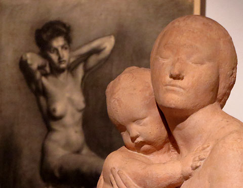 Una sala de l'exposici&oacute;