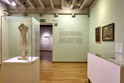 Una sala de l'exposici&oacute;