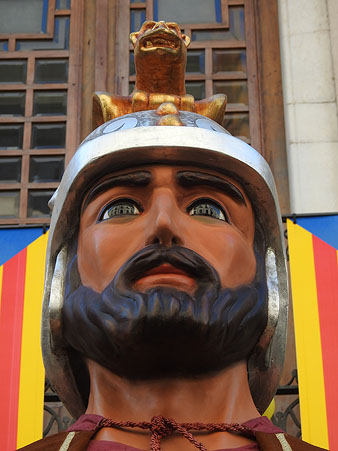 El gegant en Pere de Bellv&iacute;s