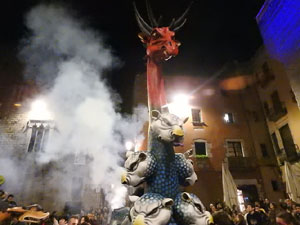 Fires de Sant Narc&iacute;s 2022. Drakofarra amb Fal&middot;lera Gironina
