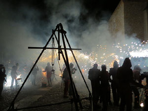 Fires de Sant Narc&iacute;s 2022. El correfoc amb els Diables de l'Onyar