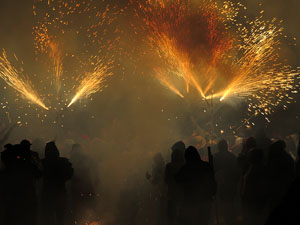 Fires de Sant Narc&iacute;s 2022. El correfoc amb els Diables de l'Onyar