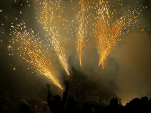 Fires de Sant Narc&iacute;s 2022. El correfoc amb els Diables de l'Onyar