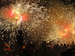 Fires de Sant Narc&iacute;s 2022. El correfoc amb els Diables de l'Onyar