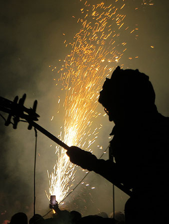 Fires de Sant Narc&iacute;s 2022. Correfoc amb els Diables de l'Onyar