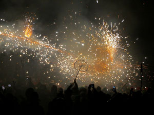 Fires de Sant Narc&iacute;s 2022. El correfoc amb els Diables de l'Onyar