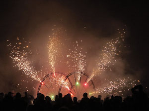 Fires de Sant Narc&iacute;s 2022. El correfoc amb els Diables de l'Onyar