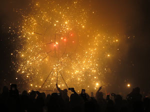 Fires de Sant Narc&iacute;s 2022. El correfoc amb els Diables de l'Onyar