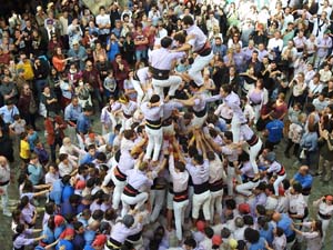 Fires de Sant Narc&iacute;s 2022. Diada castellera amb Marrecs de salt, Minyons de Terrassa i Capgrossos de Matar&oacute;