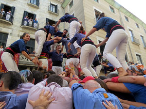 Fires de Sant Narc&iacute;s 2022. Diada castellera amb Marrecs de salt, Minyons de Terrassa i Capgrossos de Matar&oacute;