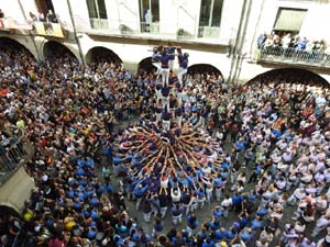 Fires de Sant Narc&iacute;s 2022. Diada castellera amb Marrecs de salt, Minyons de Terrassa i Capgrossos de Matar&oacute;