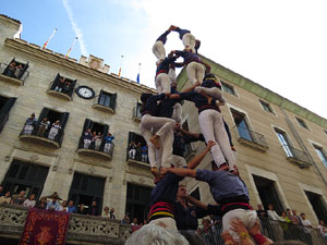 Fires de Sant Narc&iacute;s 2022. Diada castellera amb Marrecs de salt, Minyons de Terrassa i Capgrossos de Matar&oacute;