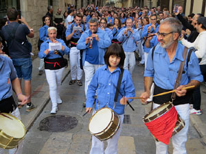 Fires de Sant Narc&iacute;s 2022. Diada castellera amb Marrecs de salt, Minyons de Terrassa i Capgrossos de Matar&oacute;