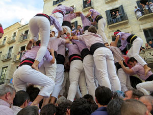 Fires de Sant Narc&iacute;s 2022. Diada castellera amb Marrecs de salt, Minyons de Terrassa i Capgrossos de Matar&oacute;