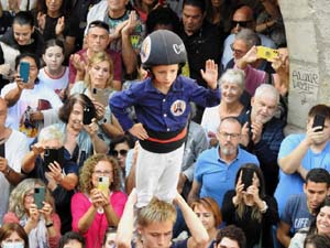 Fires de Sant Narc&iacute;s 2022. Diada castellera amb Marrecs de salt, Minyons de Terrassa i Capgrossos de Matar&oacute;