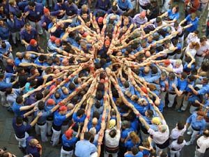 Fires de Sant Narc&iacute;s 2022. Diada castellera amb Marrecs de salt, Minyons de Terrassa i Capgrossos de Matar&oacute;