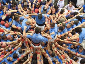 Fires de Sant Narc&iacute;s 2022. Diada castellera amb Marrecs de salt, Minyons de Terrassa i Capgrossos de Matar&oacute;