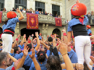Fires de Sant Narc&iacute;s 2022. Diada castellera amb Marrecs de salt, Minyons de Terrassa i Capgrossos de Matar&oacute;