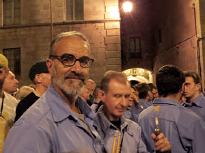 Fires de Sant Narc&iacute;s 2022. Pilar a les escales de la Catedral