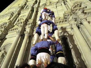 Fires de Sant Narc&iacute;s 2022. Pilar a les escales de la Catedral