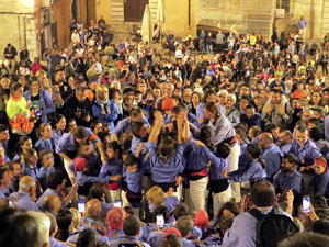 Fires de Sant Narc&iacute;s 2022. Pilar a les escales de la Catedral