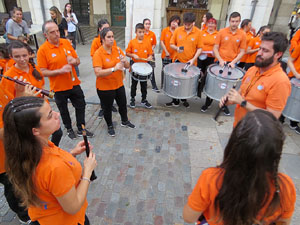 Fires de Sant Narc&iacute;s 2022. El preg&oacute;. Cercaviles de gegants i capgrossos