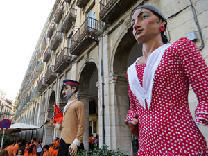 Fires de Sant Narc&iacute;s 2022. El preg&oacute;. Cercaviles de gegants i capgrossos