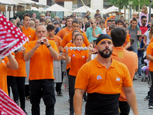 Fires de Sant Narc&iacute;s 2022. El preg&oacute;. Cercaviles de gegants i capgrossos
