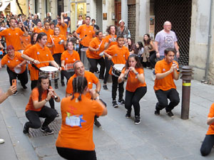 Fires de Sant Narc&iacute;s 2022. El preg&oacute;. Cercaviles de gegants i capgrossos