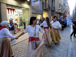Fires de Sant Narc&iacute;s 2022. El preg&oacute;. Cercaviles de gegants i capgrossos