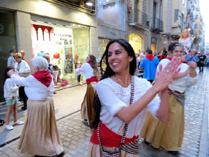 Fires de Sant Narc&iacute;s 2022. El preg&oacute;. Cercaviles de gegants i capgrossos