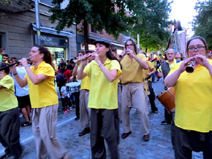 Fires de Sant Narc&iacute;s 2022. El preg&oacute;. Cercaviles de gegants i capgrossos