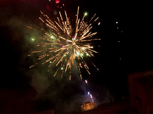 Fires de Sant Narc&iacute;s 2022. Ball de l'&Agrave;liga, capgrossos i gegants