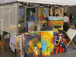 Fires de Sant Narc&iacute;s 2022. Fira-mercat d'alimentaci&oacute;, artesania, brocanters, dibuix i pintura
