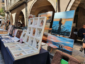 Fires de Sant Narc&iacute;s 2022. Fira-mercat d'alimentaci&oacute;, artesania, brocanters, dibuix i pintura