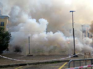 Fires de Sant Narc&iacute;s 2022. La Tronada de la festa dels Quatre Rius