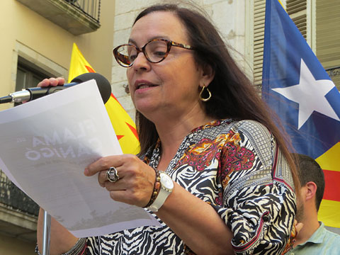 Lectura del Manifest a la pla&ccedil;a del Vi