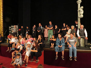 Representaci&oacute; de 'La mosca d'en Quim' per la Fal&middot;lera Gironina