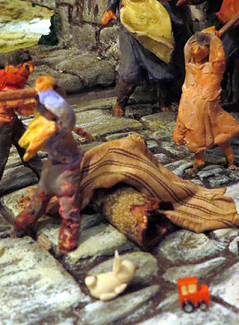 Nens fent cagar el Ti&oacute;