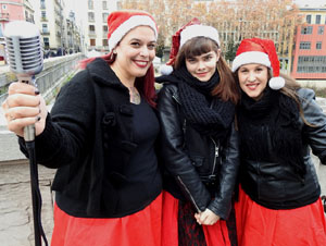 Nadal 2022. Girona Christmas Swing. Actuaci&oacute; de The Lolita's Sisters