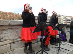 Nadal 2022. Girona Christmas Swing. Actuaci&oacute; de The Lolita's Sisters