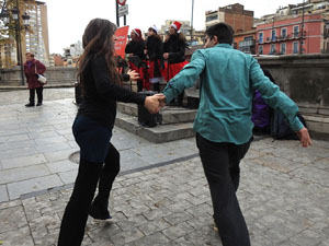 Nadal 2022. Girona Christmas Swing. Actuaci&oacute; de The Lolita's Sisters