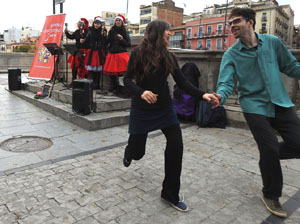 Nadal 2022. Girona Christmas Swing. Actuaci&oacute; de The Lolita's Sisters