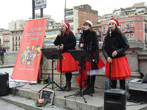 Nadal 2022. Girona Christmas Swing. Actuaci&oacute; de The Lolita's Sisters