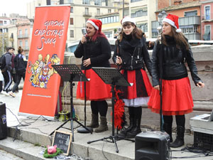 Nadal 2022. Girona Christmas Swing. Actuaci&oacute; de The Lolita's Sisters
