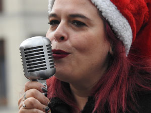 Nadal 2022. Girona Christmas Swing. Actuaci&oacute; de The Lolita's Sisters