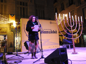 Nadal 2022. Encesa de les llums de Hanukk&agrave;