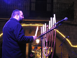 Nadal 2022. Encesa de les llums de Hanukk&agrave;